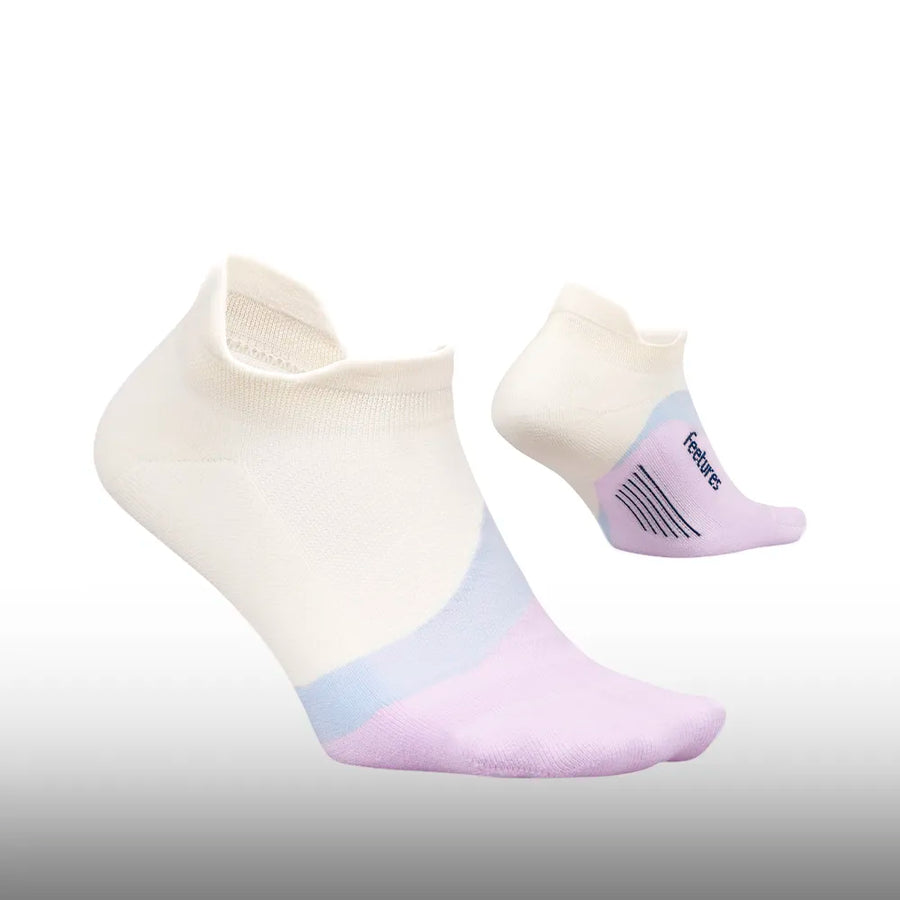 Feetures Elite Light Cushion No Show Tab Lilac Breeze