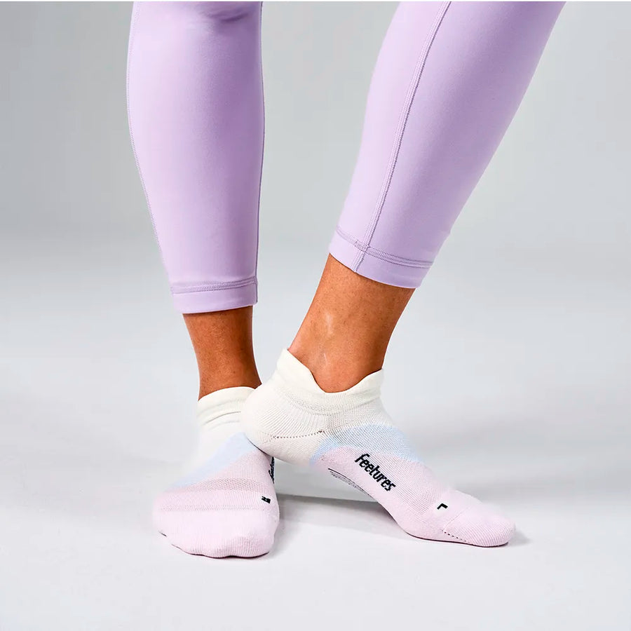 Feetures Elite Light Cushion No Show Tab Lilac Breeze