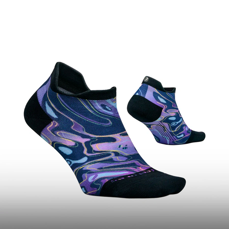 Feetures Elite Light Cushion No Show Tab Lunar Lagoon