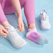 Feetures Elite Light Cushion No Show Tab Orchid Sunset