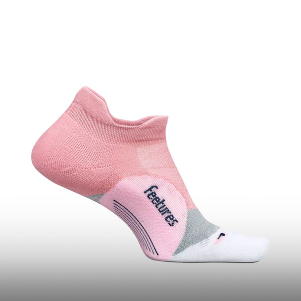 Feetures Elite Light Cushion No Show Tab Pink Orchard