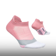 Feetures Elite Light Cushion No Show Tab Pink Orchard
