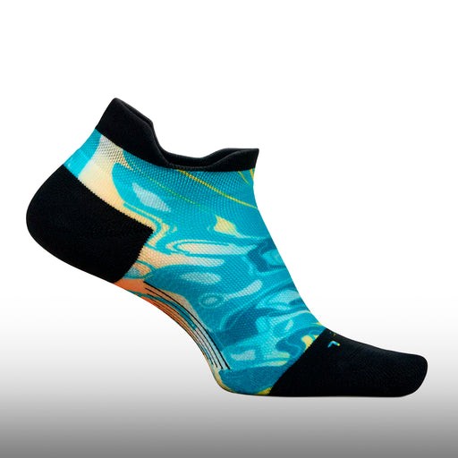 Feetures Elite Light Cushion No Show Tab Sunrise Lagoon