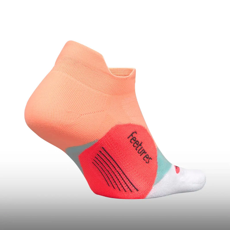 Feetures Elite Light Cushion No Show Tab Vibrant Reef