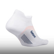 Feetures Elite Light Cushion No Show Tab White Rose