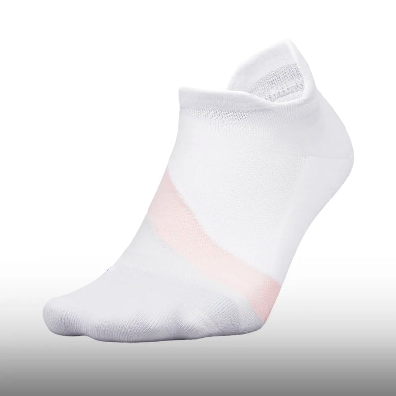 Feetures Elite Light Cushion No Show Tab White Rose