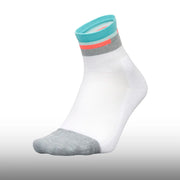 Feetures Elite Light Cushion Quarter Aquatic White