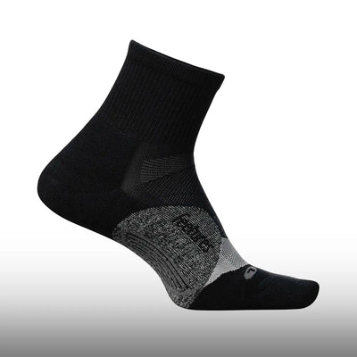 Feetures Elite Light Cushion Quarter Black