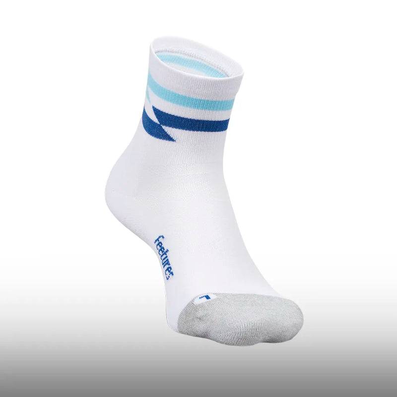 Feetures Elite Light Cushion Quarter White Track
