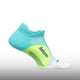 Feetures Elite Light Cushion No Show Tab Aqua Surf