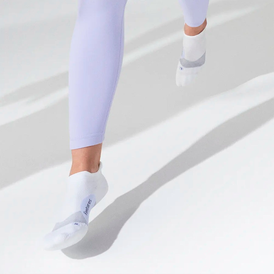 Feetures Elite Light Cushion Tab White Lilatech