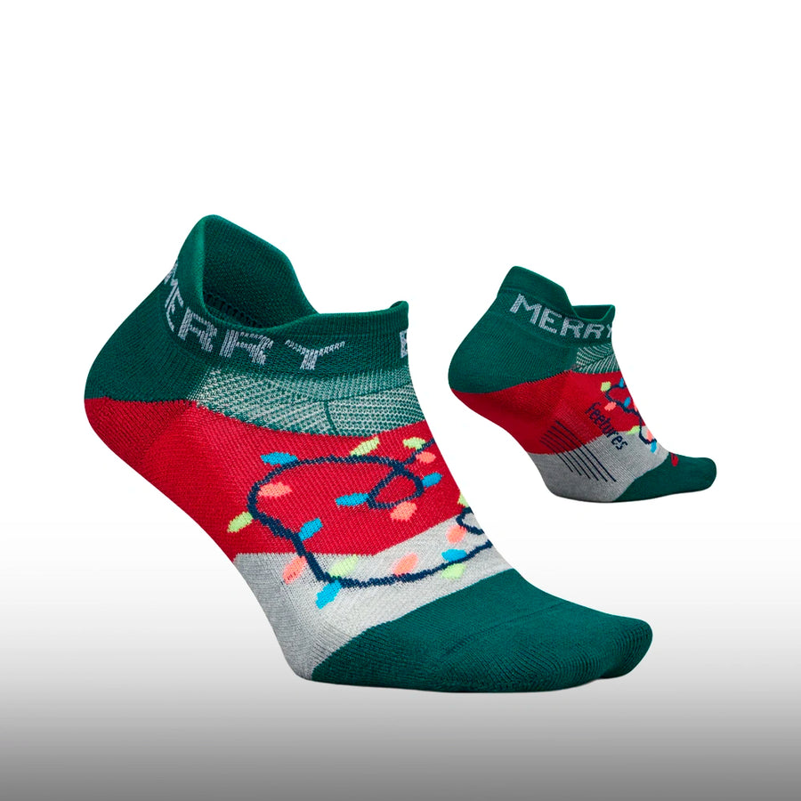 Feetures Elite Max Cushion No Show Tab Socks Crisp Mint