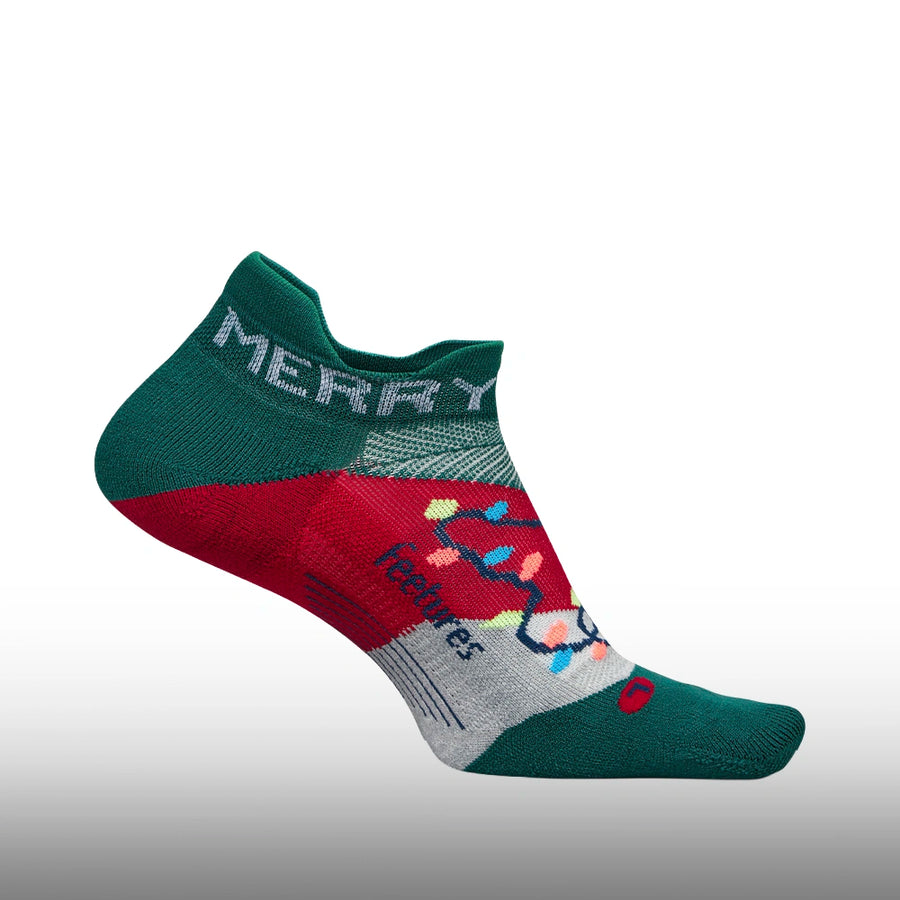 Feetures Elite Max Cushion No Show Tab Socks Crisp Mint