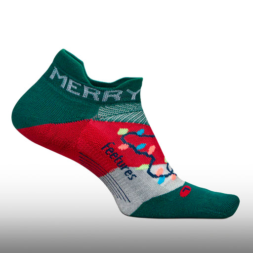 Feetures Elite Max Cushion No Show Tab Socks Crisp Mint