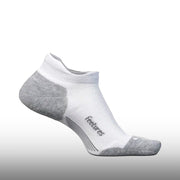 Feetures Elite Max Cushion No Show Tab White
