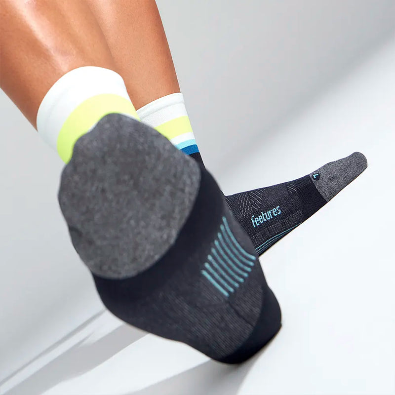 Feetures Elite Ultra Light Mini Crew Bayside Black