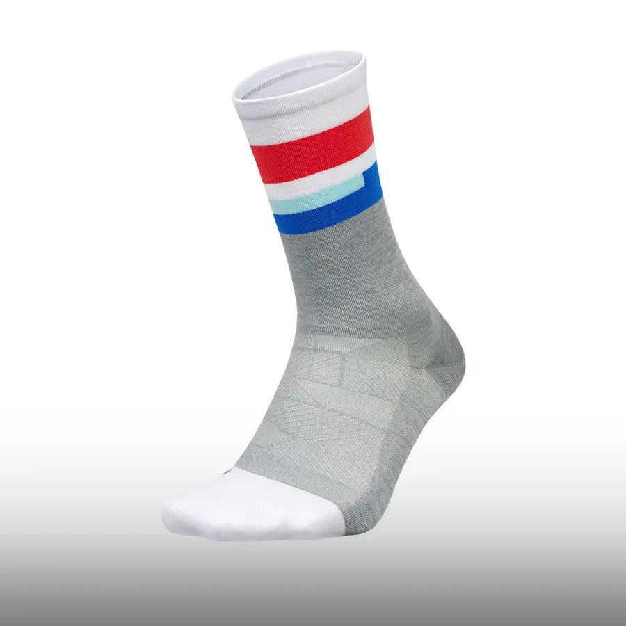 Feetures Elite Ultra Light Mini Crew Mission Gray