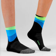 Feetures Elite Ultra Light Mini Crew Rhythmic Black