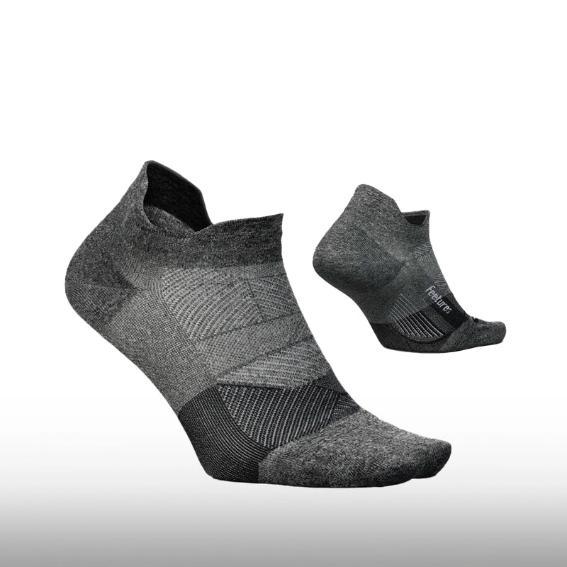 Feetures Elite Ultra Light No Show Tab Gray
