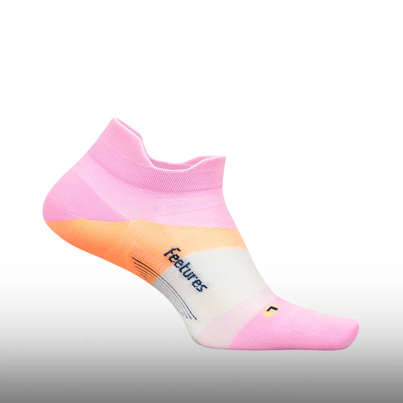 Feetures Elite Ultra Light No Show Tab Pink Citrus 