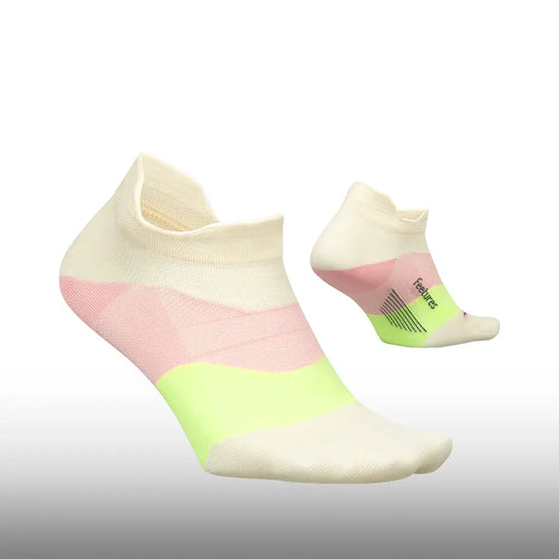 Feetures Elite Ultra Light No Show Tab Sandy Melon