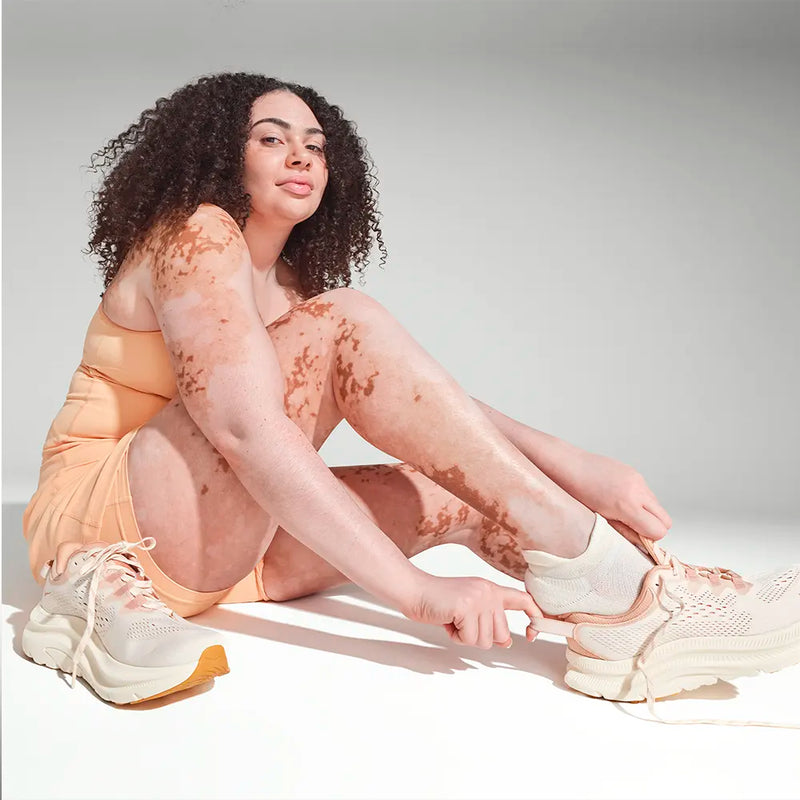 Feetures Elite Ultra Light No Show Tab Sandy Melon