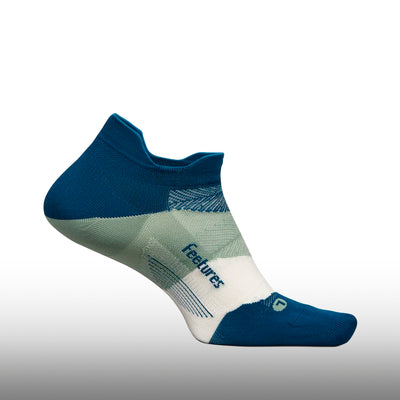 Feetures Elite Ultra Light No Show Tab Sock Midnight Woods