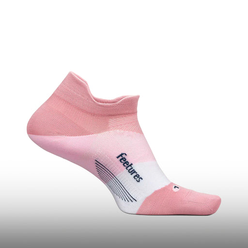 Feetures Elite Ultra Light No Show Tab Sock Pink Orchard