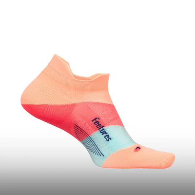 Feetures Elite Ultra Light No Show Tab Vibrant Reef