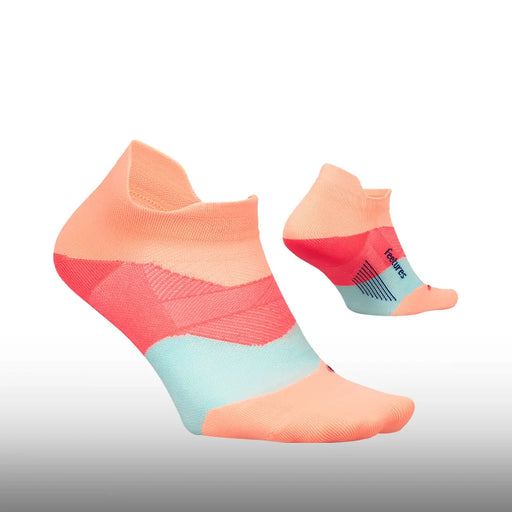 Feetures Elite Ultra Light No Show Tab Vibrant Reef