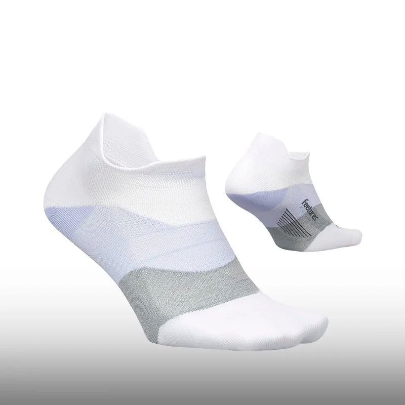 Feetures Elite Ultra Light No Show Tab White Lilatech