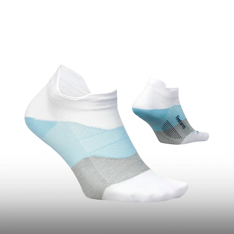 Feetures Elite Ultra Light No Show White Sky