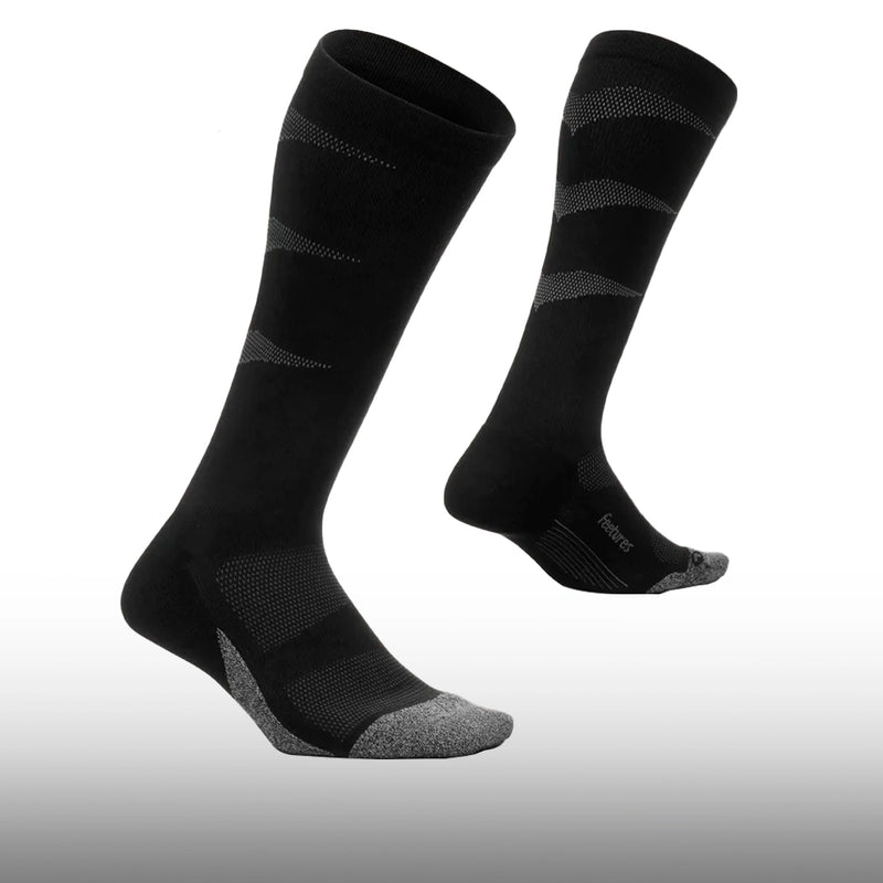 Feetures Graduated Compression Light Black