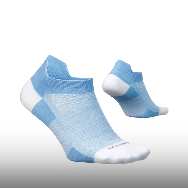 Feetures High Performance Ultra Light No Show Tab Bright Blue
