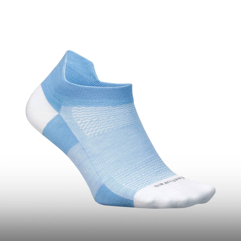 Feetures High Performance Ultra Light No Show Tab Bright Blue