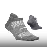 Feetures High Performance Ultra Light No Show Tab Heather Gray