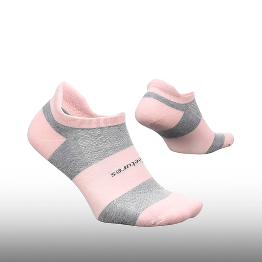 Feetures High Performance Ultra Light No Show Tab Pink Blanket