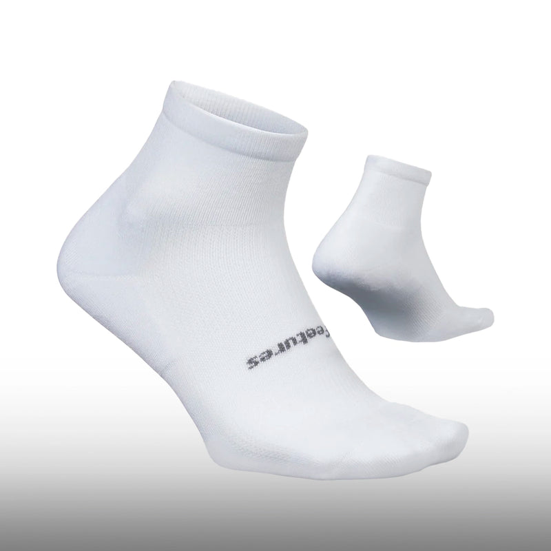 Feetures High Performance Ultra Light Quarter White