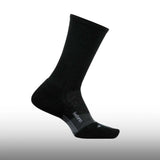 Feetures Merino 10 Max Cushion Mini Crew Black