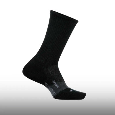 Feetures Merino 10 Max Cushion Mini Crew Black