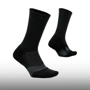 Feetures Merino 10 Max Cushion Mini Crew Black