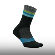 Feetures Merino 10 Max Cushion Mini Crew Luminous Black