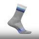 Feetures Merino 10 Max Cushion Mini Crew Luminous Gray