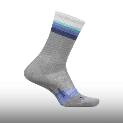 Feetures Merino 10 Max Cushion Mini Crew Luminous Gray