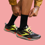 Feetures Merino 10 Ultra Light Mini Crew Charcoal