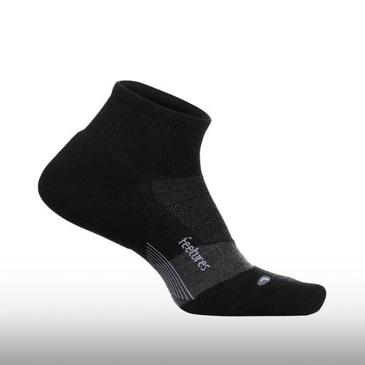 Feetures Merino 10 Ultra Light Quarter Charcoal