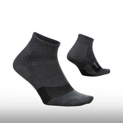 Feetures Merino 10 Ultra Light Quarter Gray