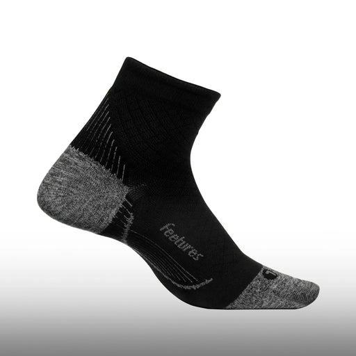 Feetures Plantar Fasciitis Relief Ultra Light Quarter Black