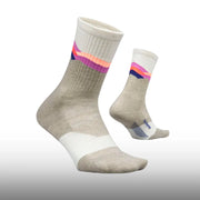 Feetures Trail Max Cushion Mini Crew Mountain High Cream
