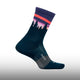Feetures Trail Max Cushion Mini Crew Purple Aurora